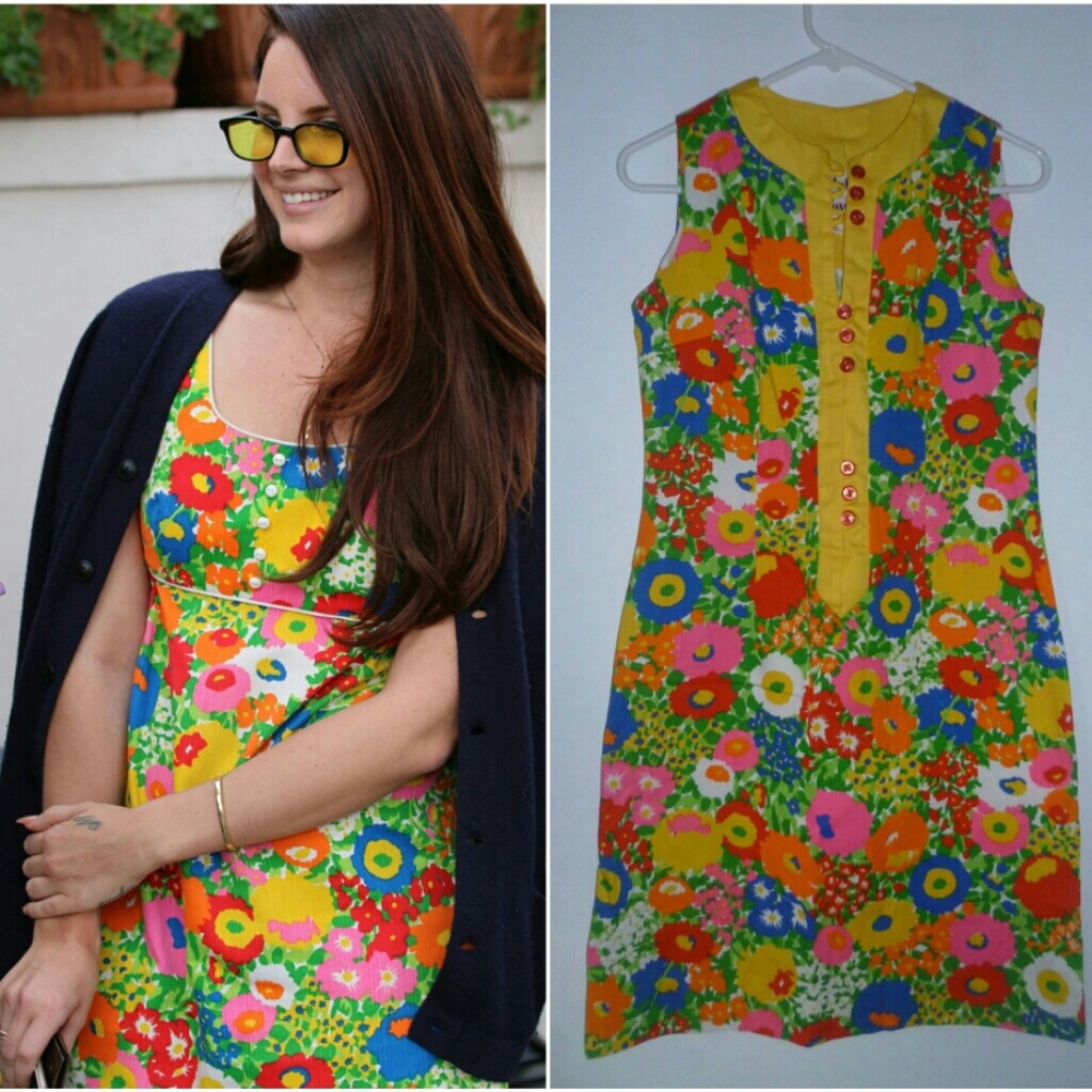 Exact pattern Lana Del Rey dress